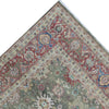 ANTIQUE MAHAL MA107 GREEN / RUST