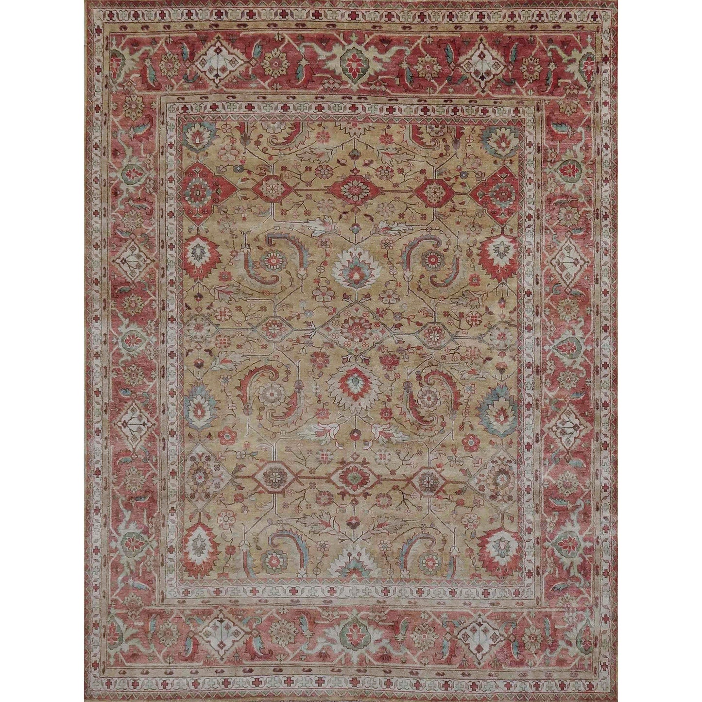 ANTIQUE MAHAL MA115 GOLD / RUST