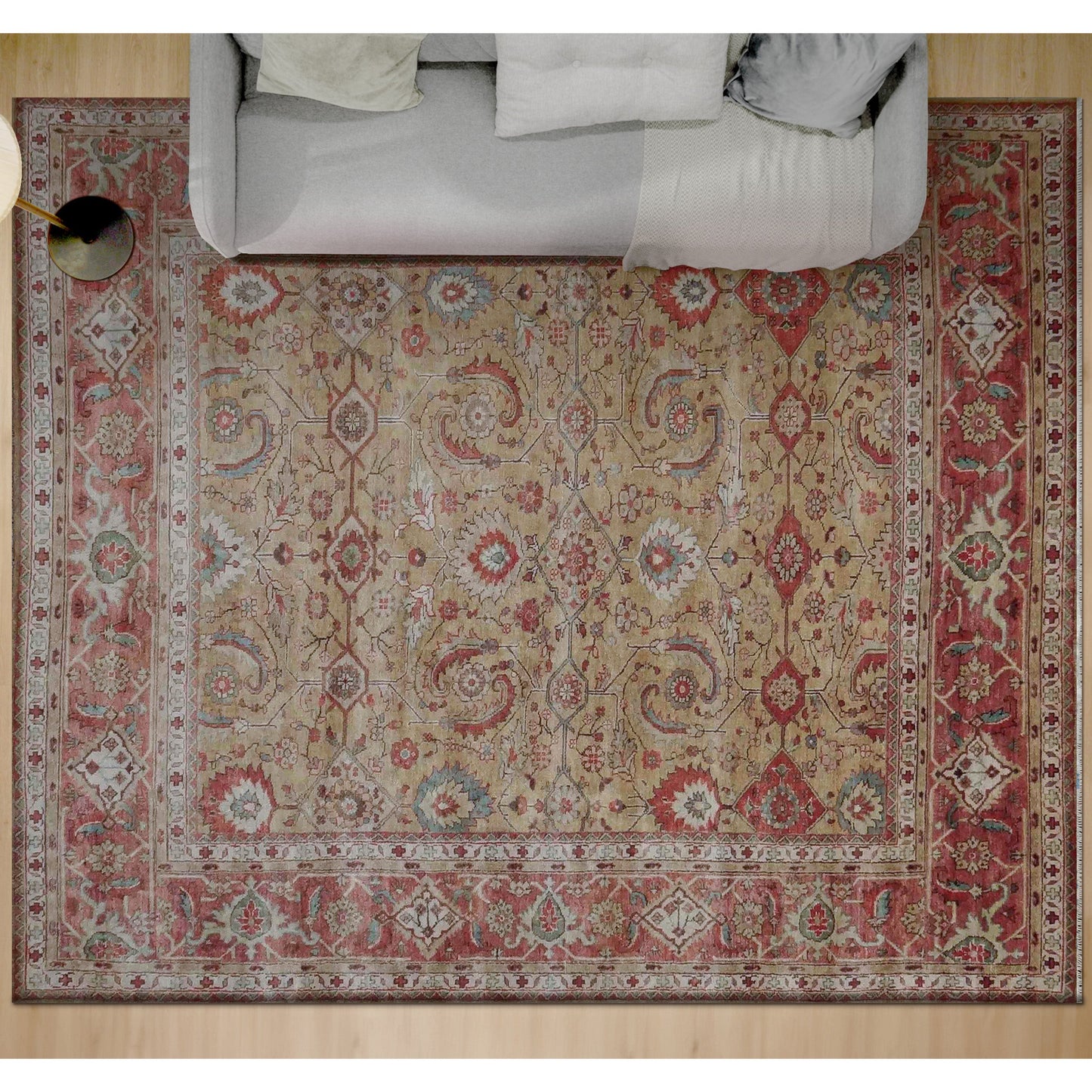 ANTIQUE MAHAL MA115 GOLD / RUST