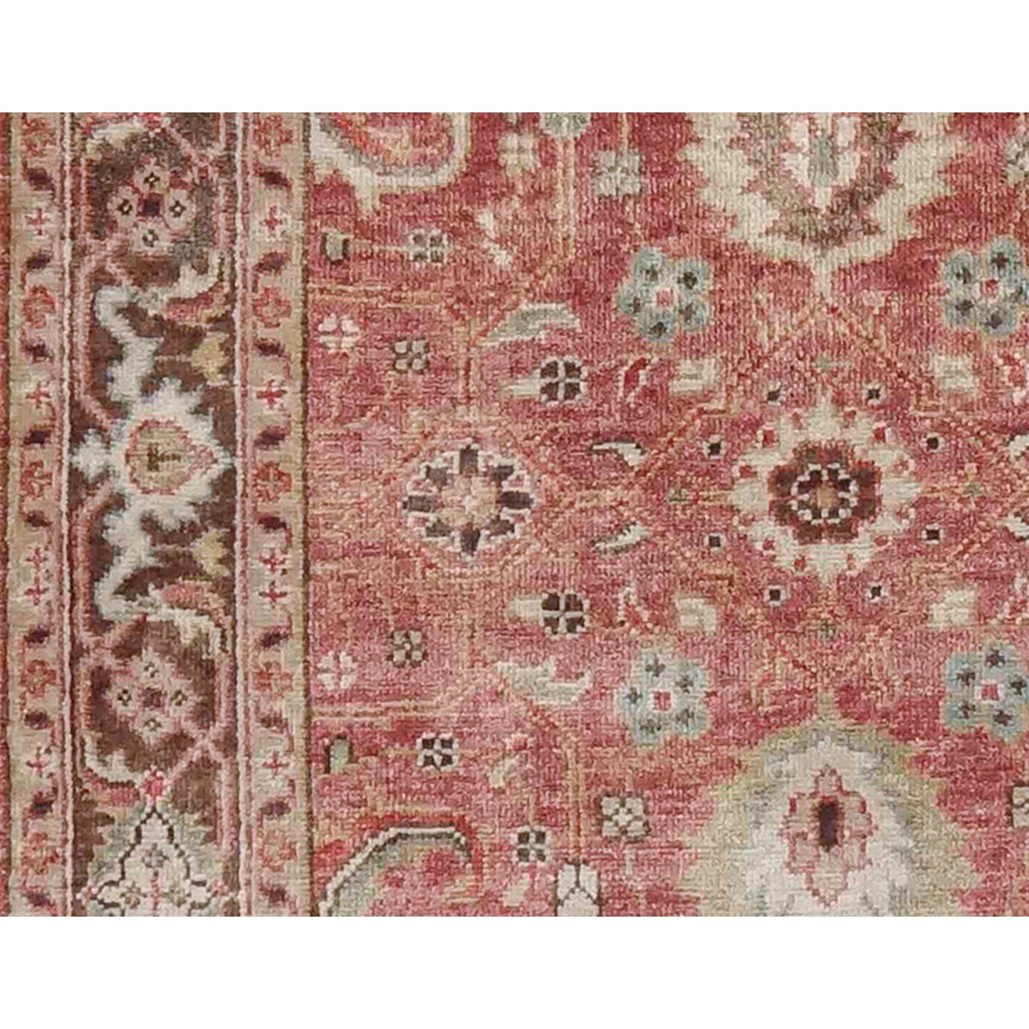 ANTIQUE MAHAL MA115 RUST / BROWN