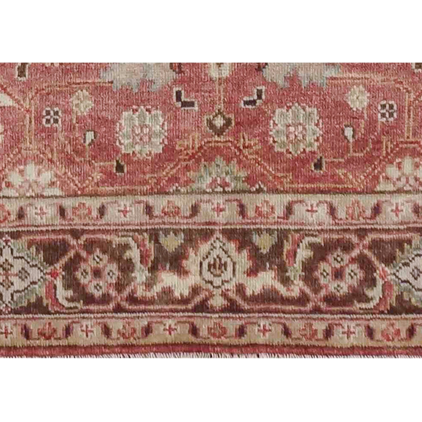 ANTIQUE MAHAL MA115 RUST / BROWN