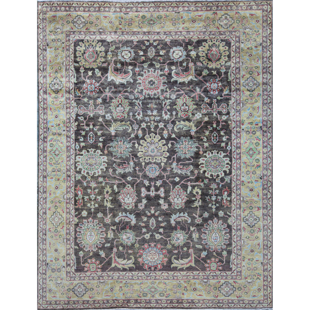 ANTIQUE MAHAL MA148 BROWN / GOLD