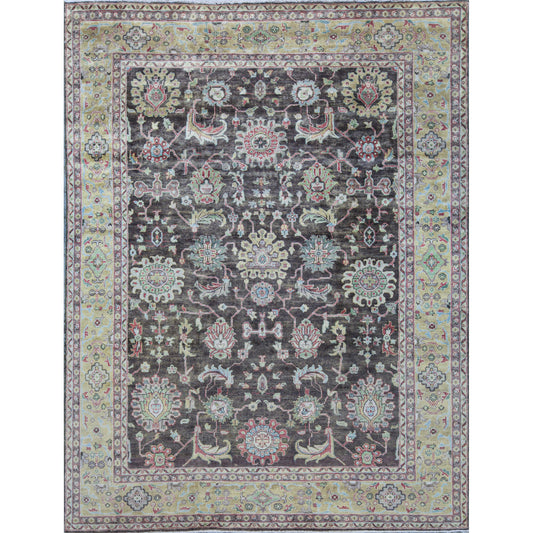 ANTIQUE MAHAL MA148 BROWN / GOLD
