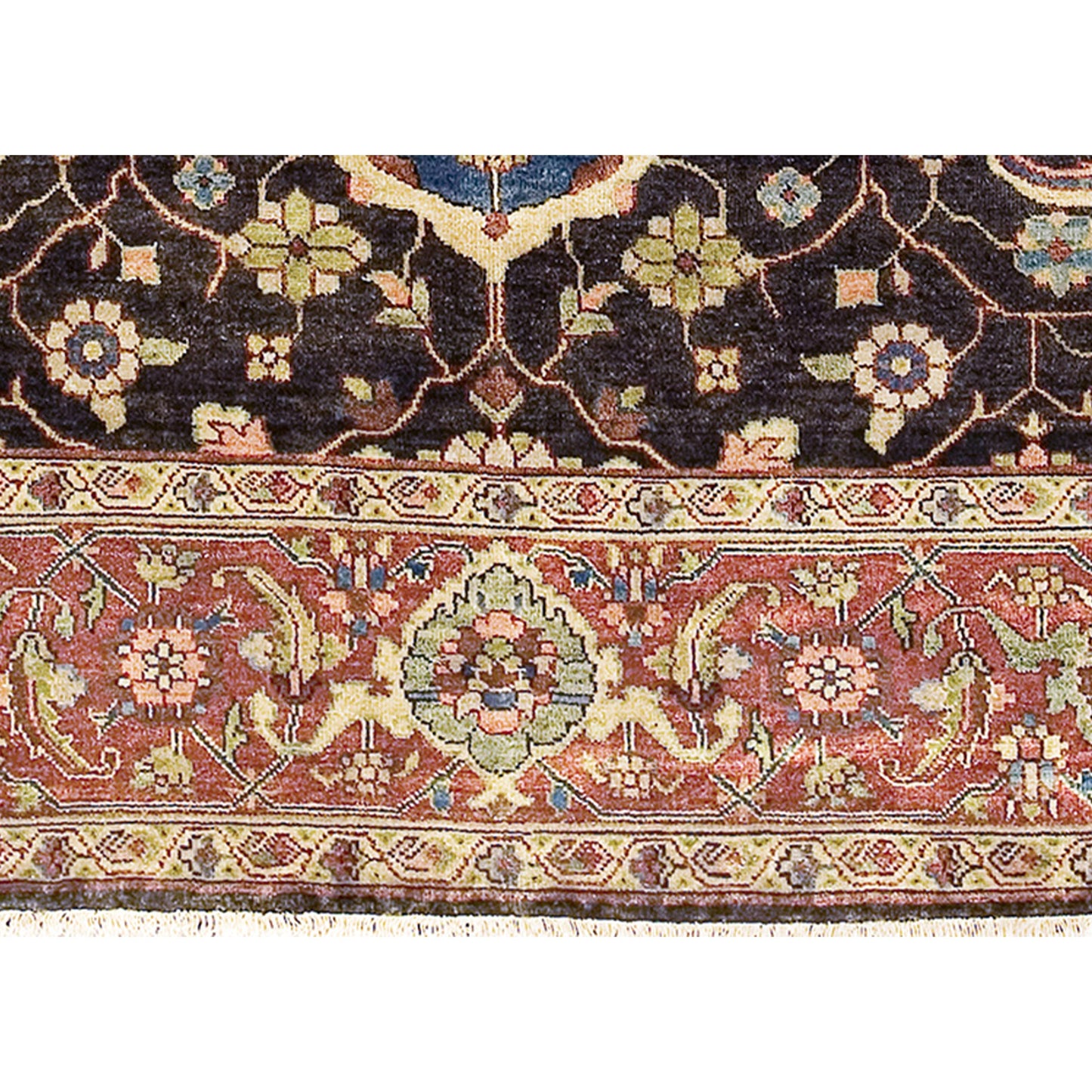ANTIQUE MAHAL MAH16 BLACK / RED