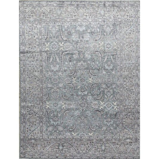 ANTIQUE MAHAL MAH34 LIGHT BLUE / BEIGE