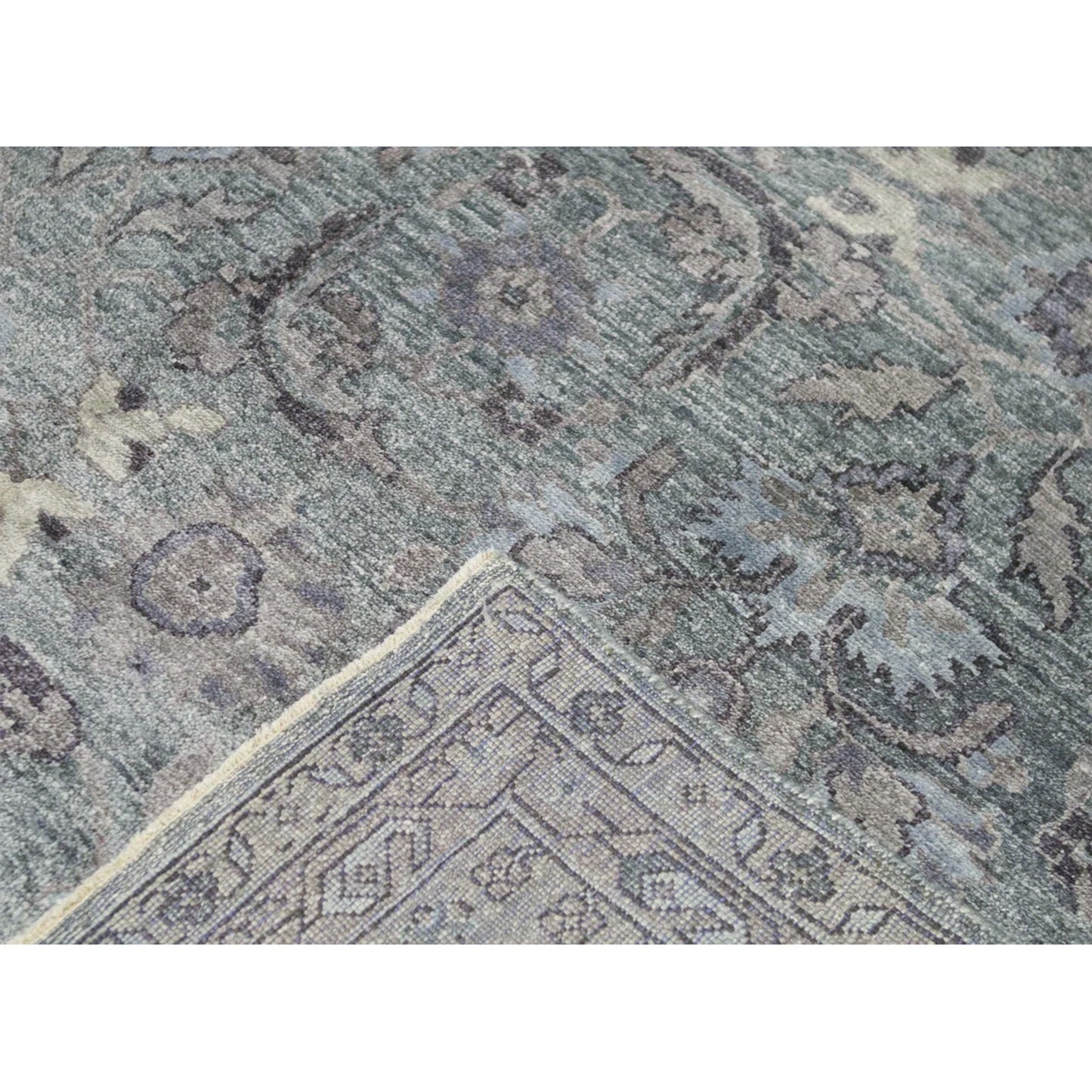ANTIQUE MAHAL MAH34 LIGHT BLUE / BEIGE
