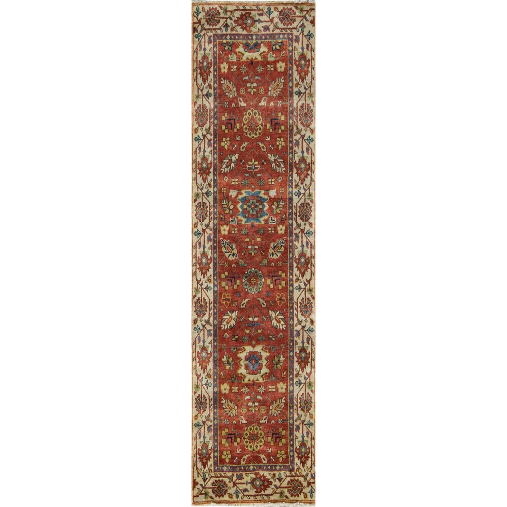 ANTIQUE MAHAL MAH40 RED / IVORY