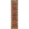 ANTIQUE MAHAL MAH40 RED / IVORY