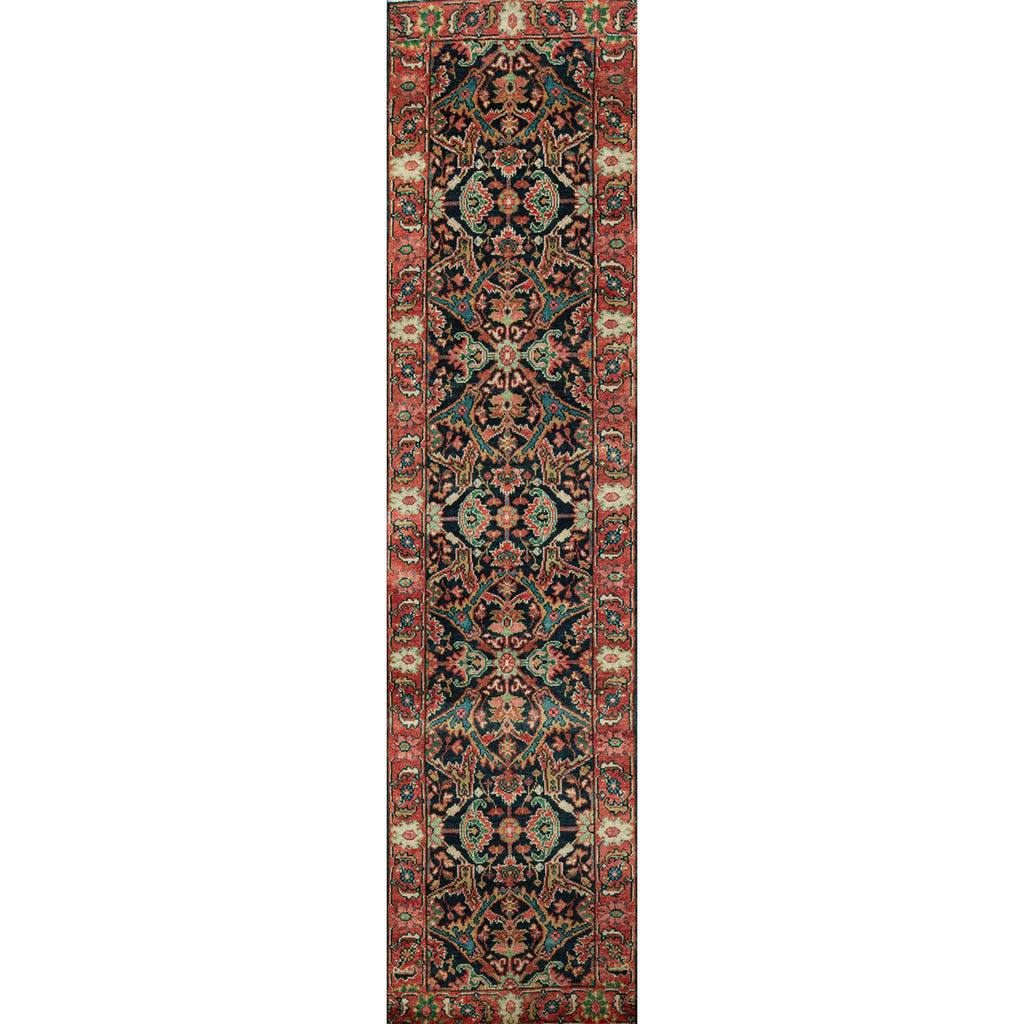 ANTIQUE MAHAL MAHA1 BLUE / RED