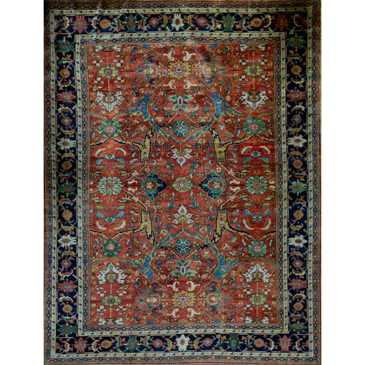 ANTIQUE MAHAL MAHA1 RED / BLUE