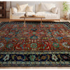 ANTIQUE MAHAL MAHA1 RED / BLUE