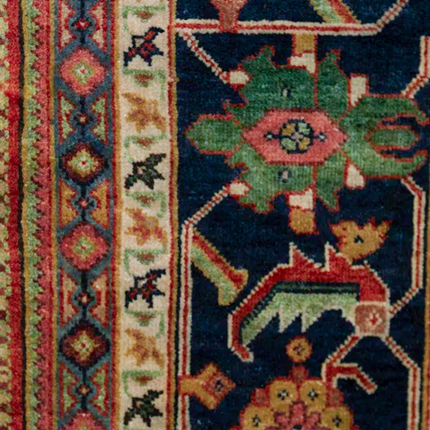 ANTIQUE MAHAL MAHA1 RED / BLUE