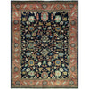 ANTIQUE MAHAL MAHA6 BLUE / RUST