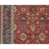 ANTIQUE MAHAL MJ-07 RED / CHARCOAL