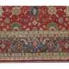 ANTIQUE MAHAL MJ-07 RED / CHARCOAL
