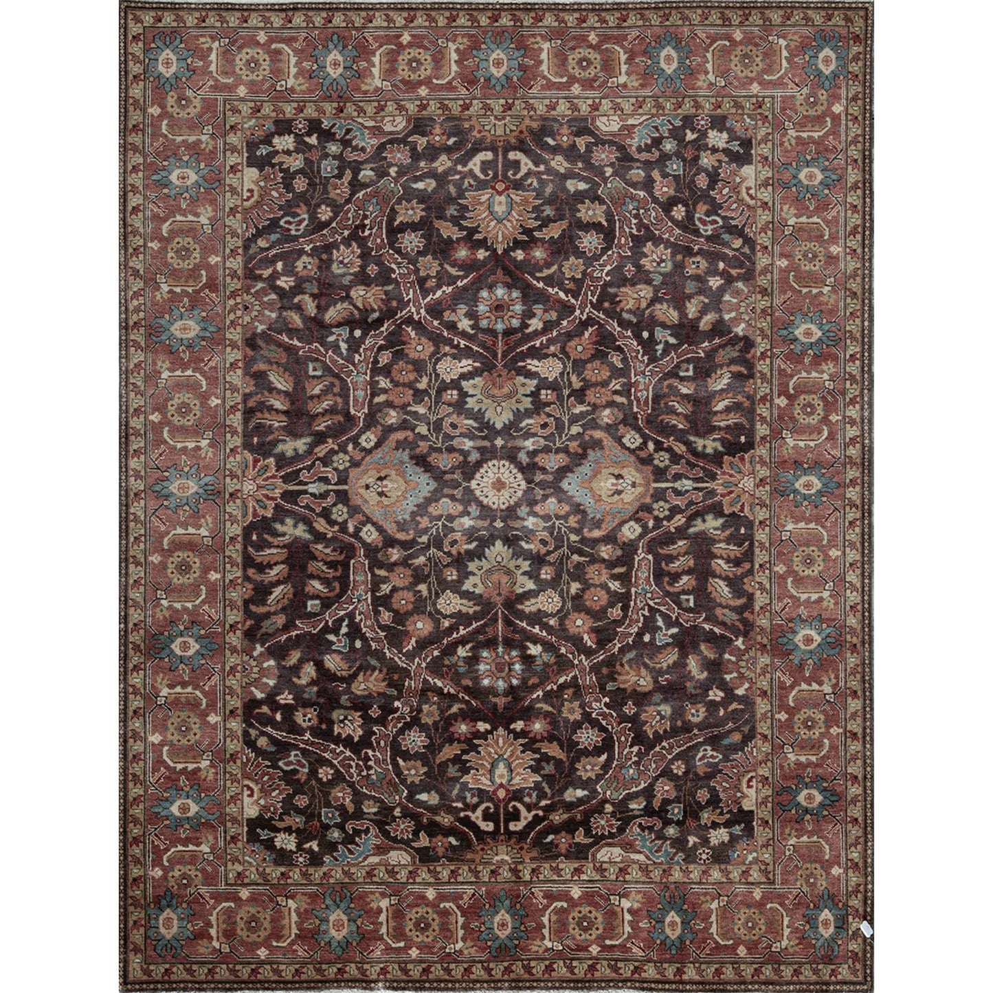 ANTIQUE MAHAL MJT-1 BROWN / RUST