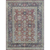 ANTIQUE MAHAL MJT-7 RED / CHARCOAL