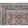 ANTIQUE MAHAL MJT-7 RED / CHARCOAL
