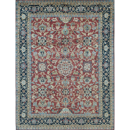 ANTIQUE MAHAL MJT11 RED / BLUE