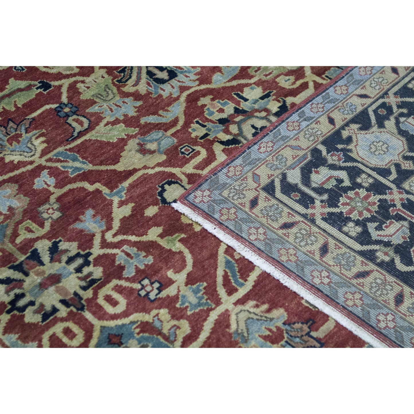 ANTIQUE MAHAL MJT11 RED / BLUE