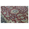 ANTIQUE MAHAL MJT16 RED / CHARCOAL