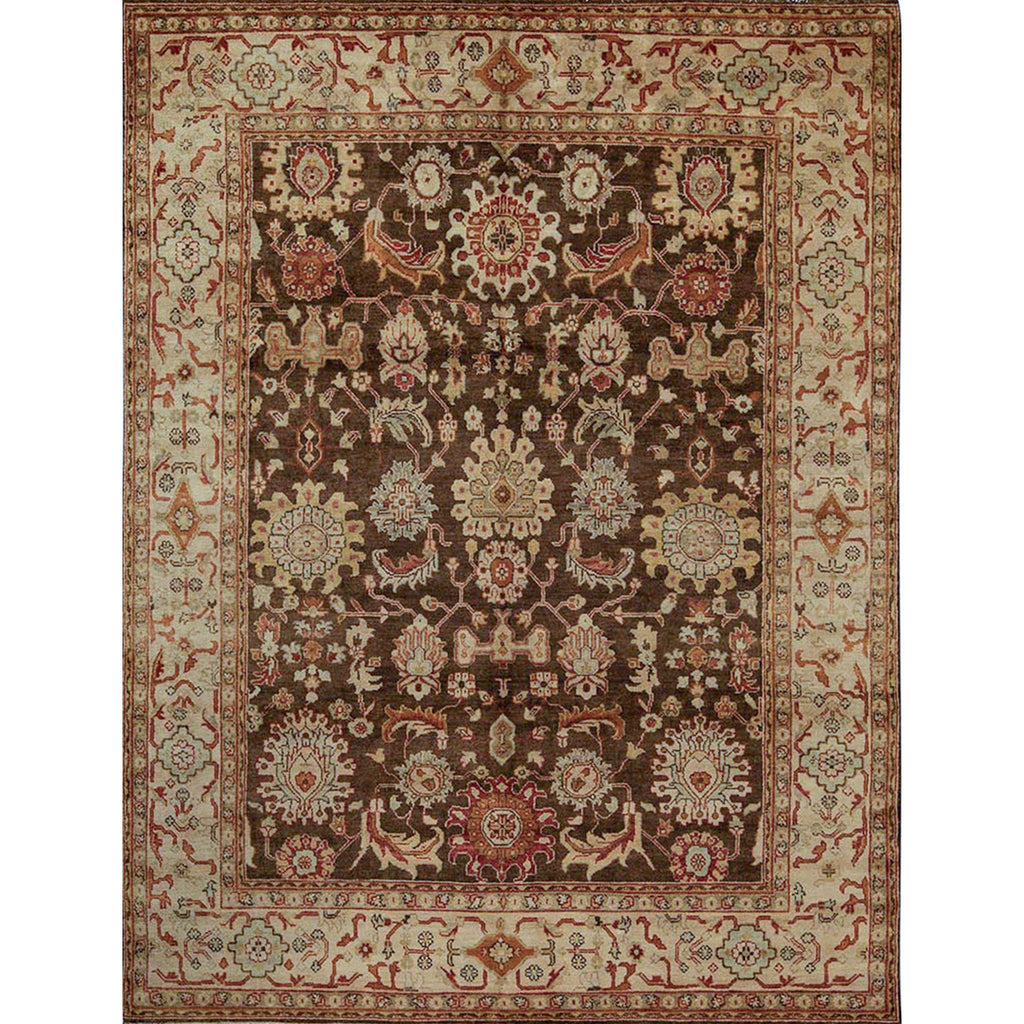 ANTIQUE MAHAL MJT48 BROWN / IVORY