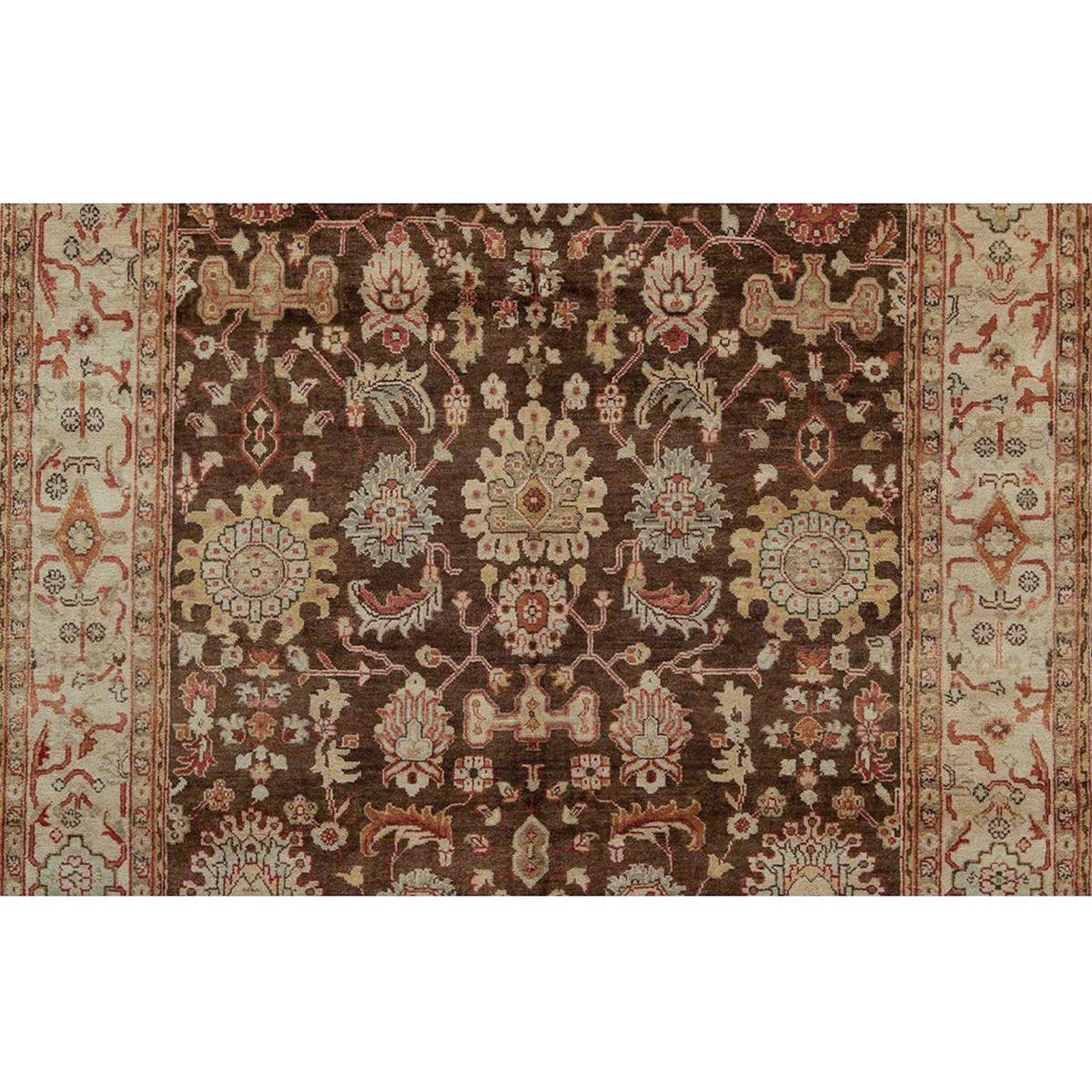 ANTIQUE MAHAL MJT48 BROWN / IVORY