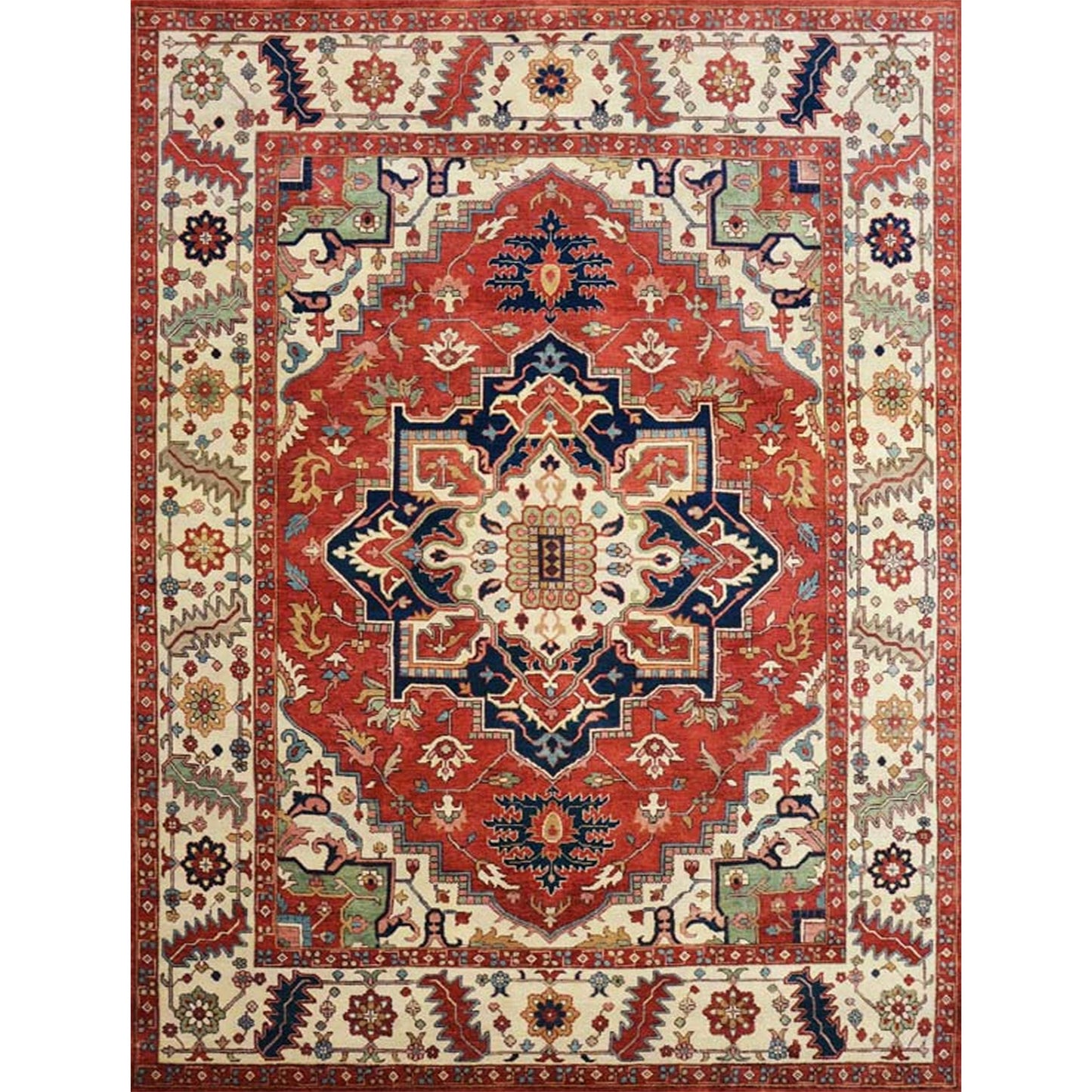 ANTIQUE SERAPI 2014S RUST / BEIGE