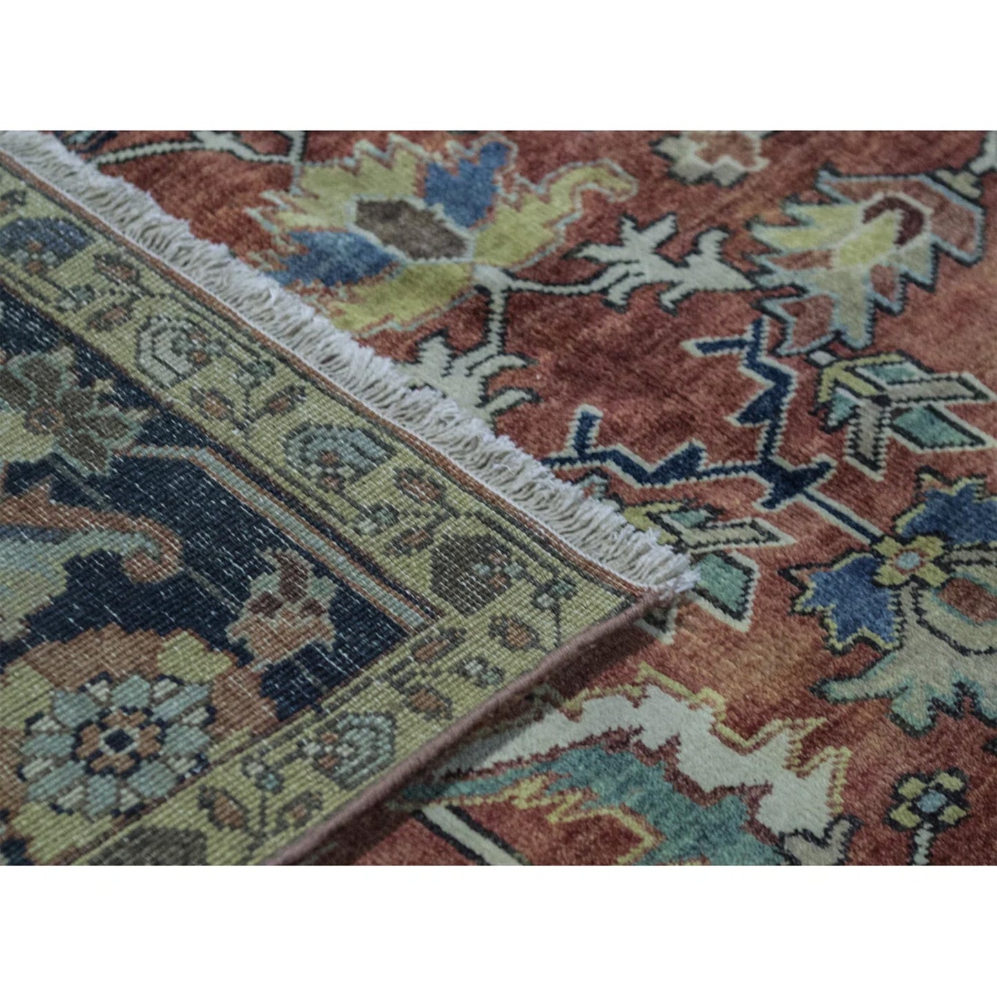 ANTIQUE SERAPI 203CS RED / BLUE 13'11" X 19'6"
