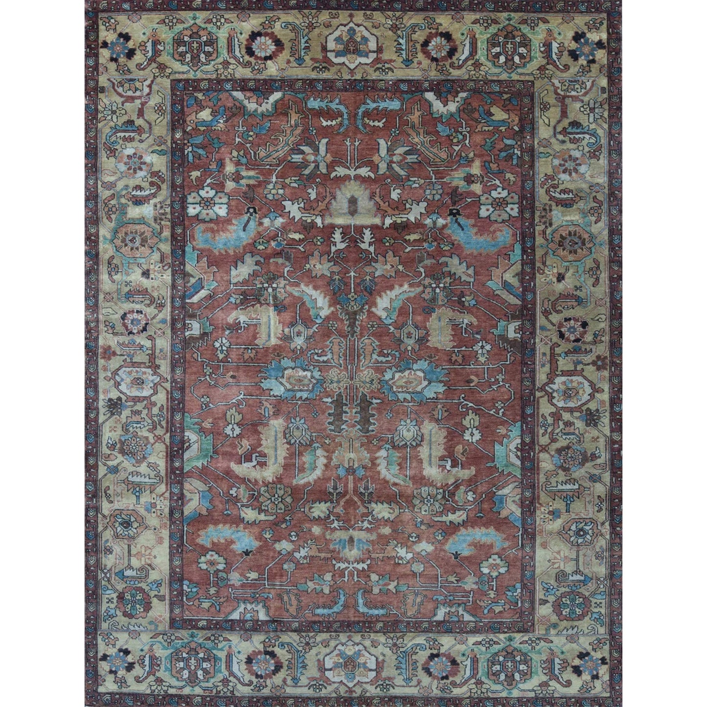 ANTIQUE SERAPI 203CS RED / GOLD