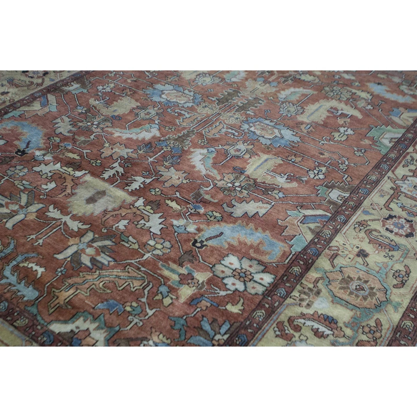 ANTIQUE SERAPI 203CS RED / GOLD