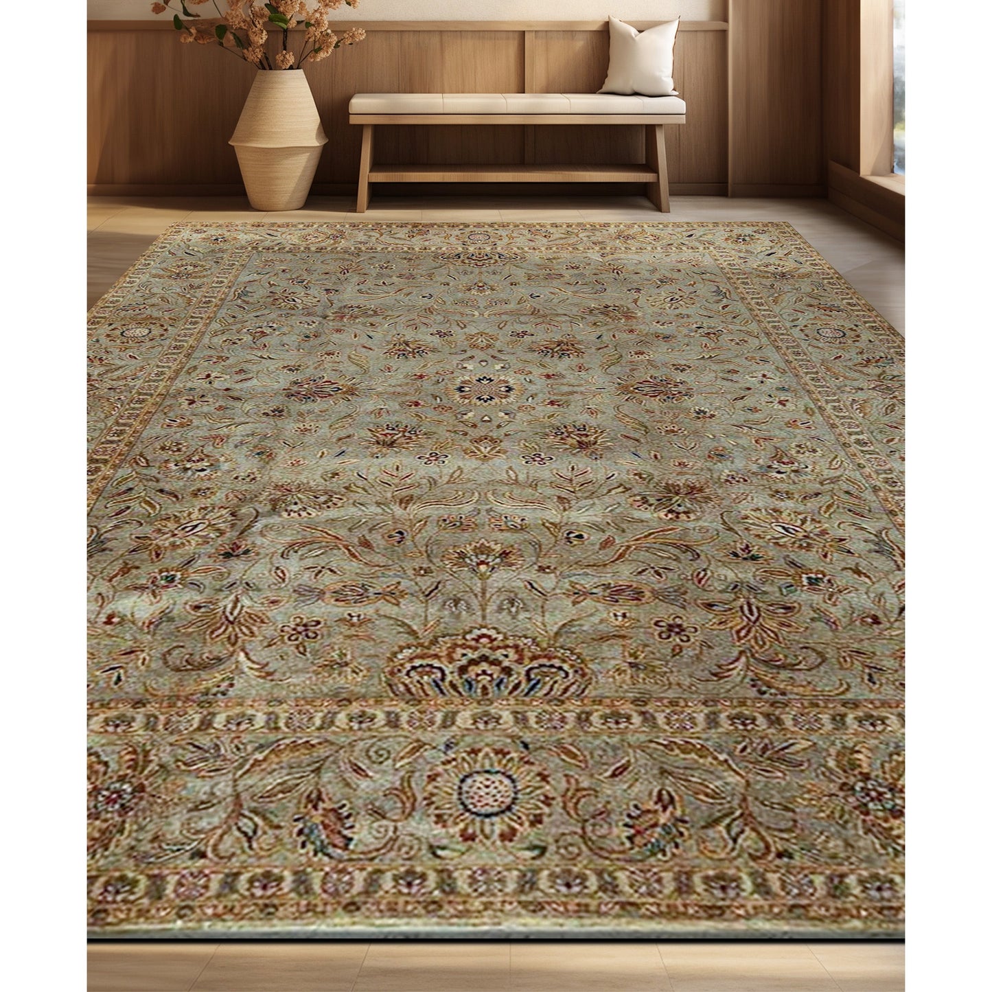 ANTIQUE SERAPI 499SE LIGHT GREEN / LIGHT GREEN