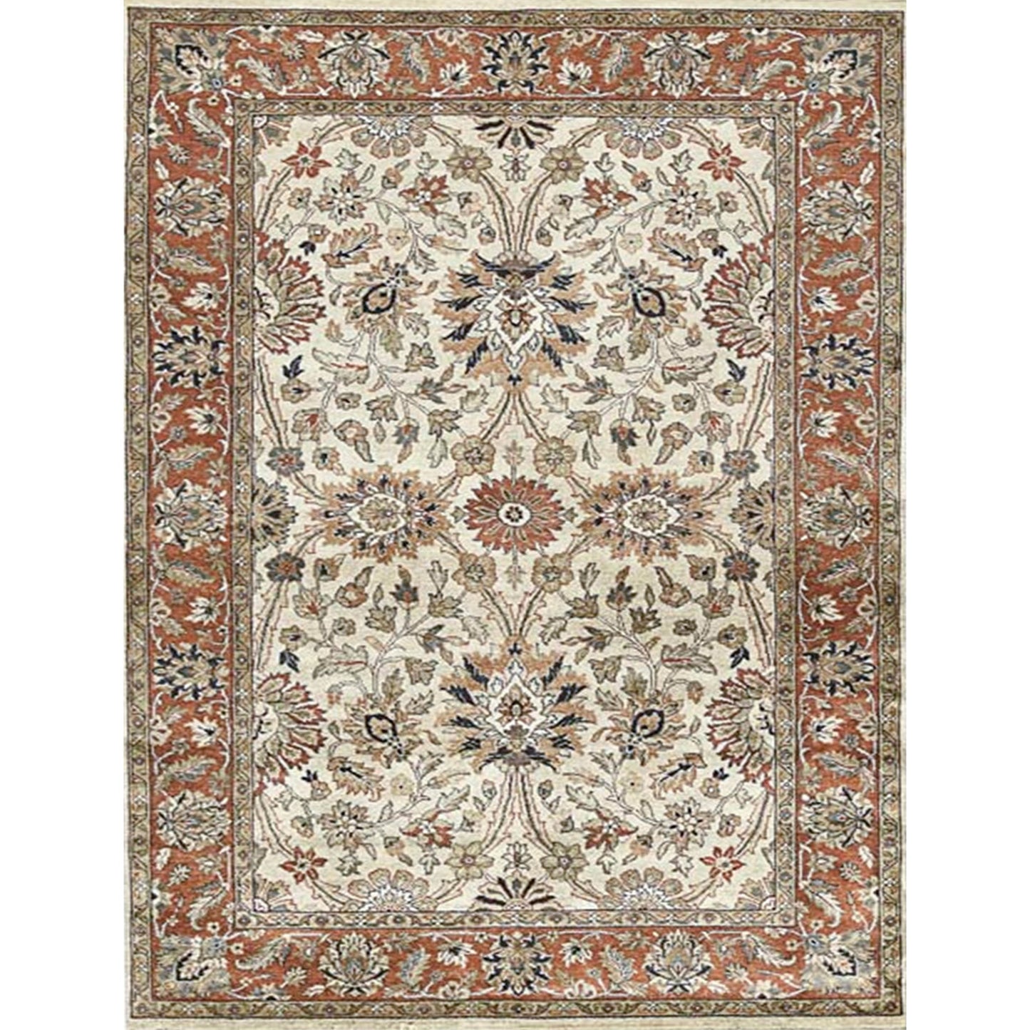 ANTIQUE SERAPI 910SE BEIGE / RED