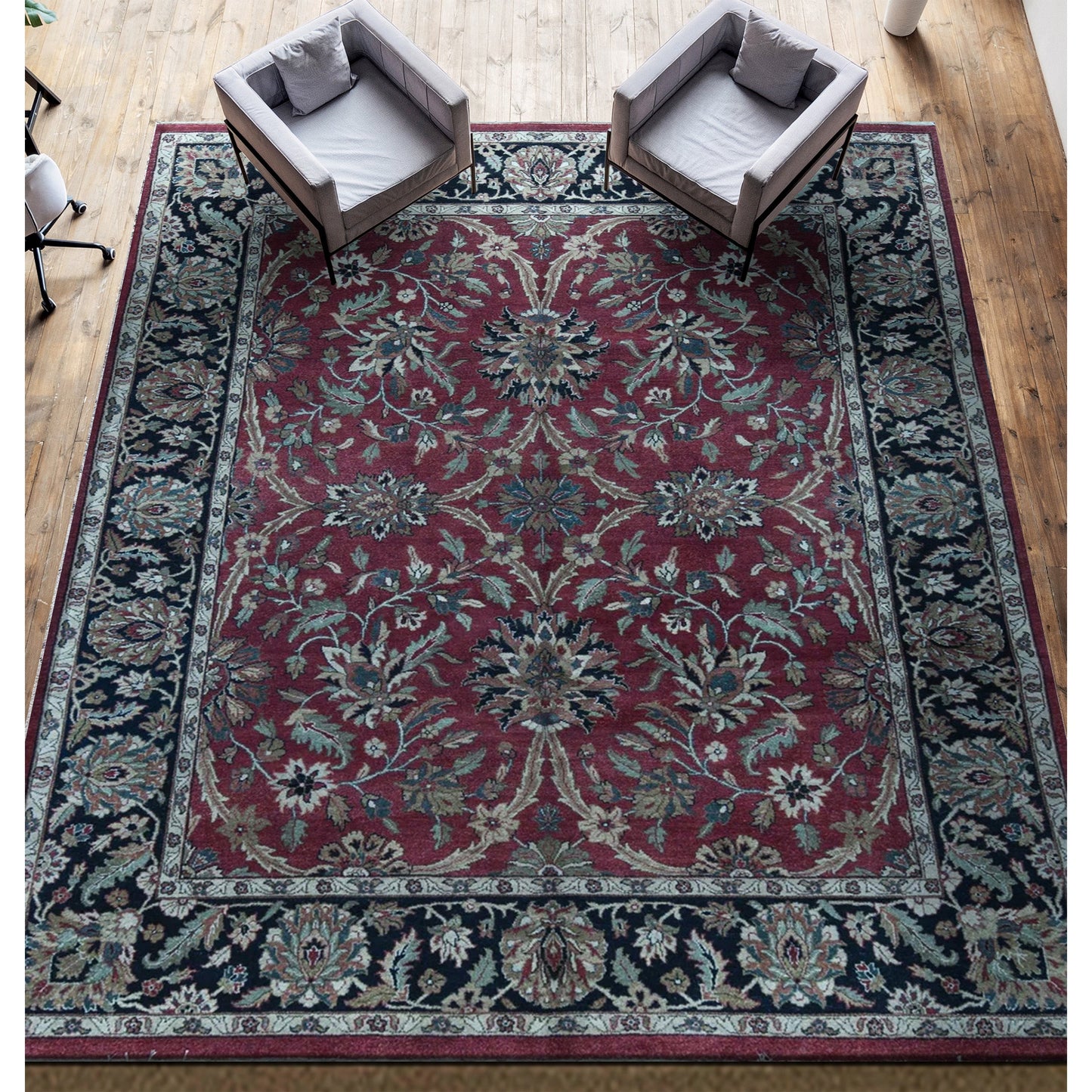 ANTIQUE SERAPI 910SE RED / BEIGE