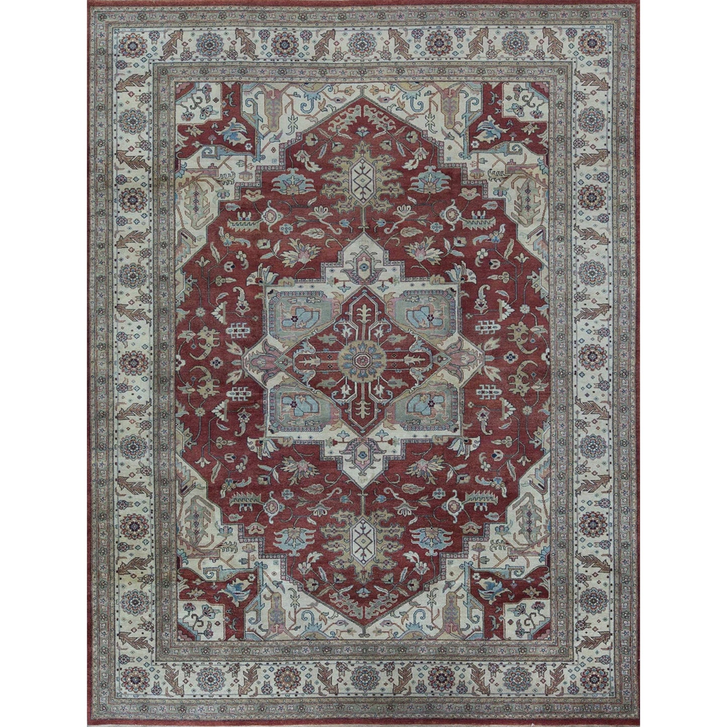 ANTIQUE SERAPI 917SE RED / IVORY