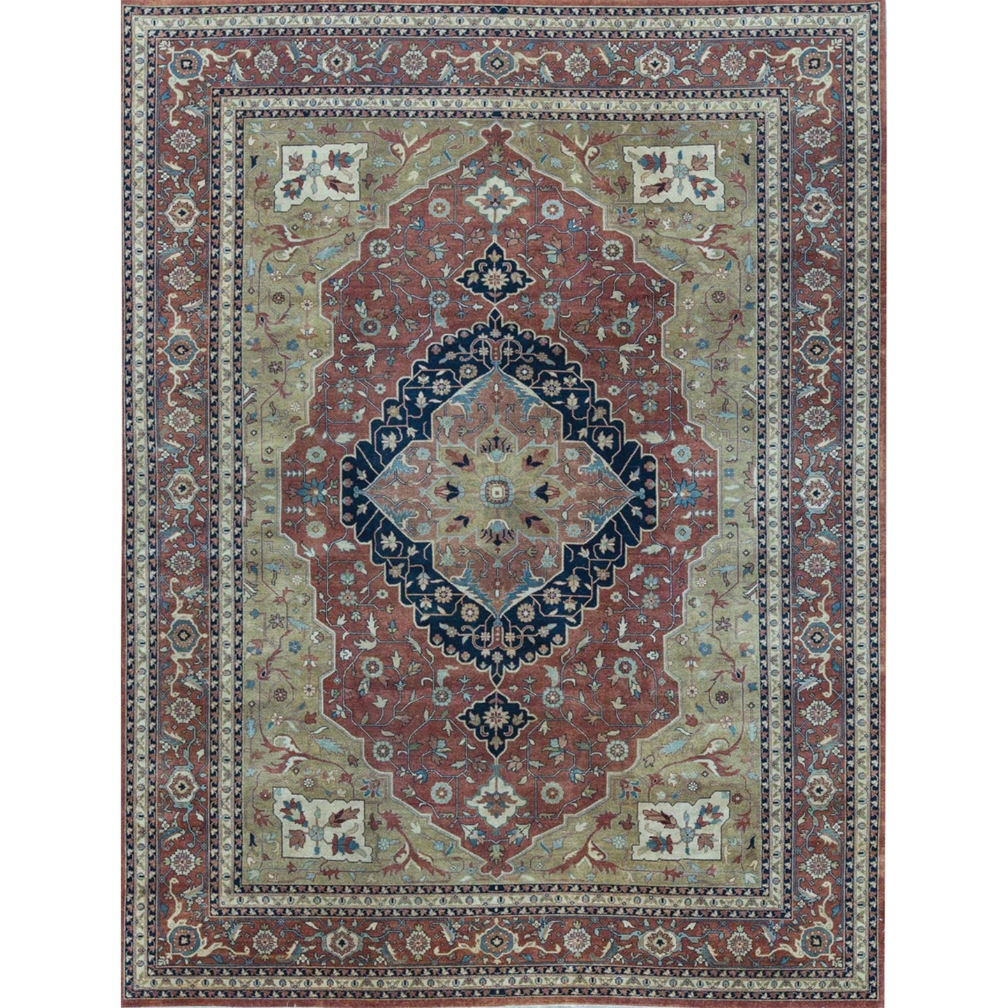 ANTIQUE SERAPI 919SE RUST / RUST