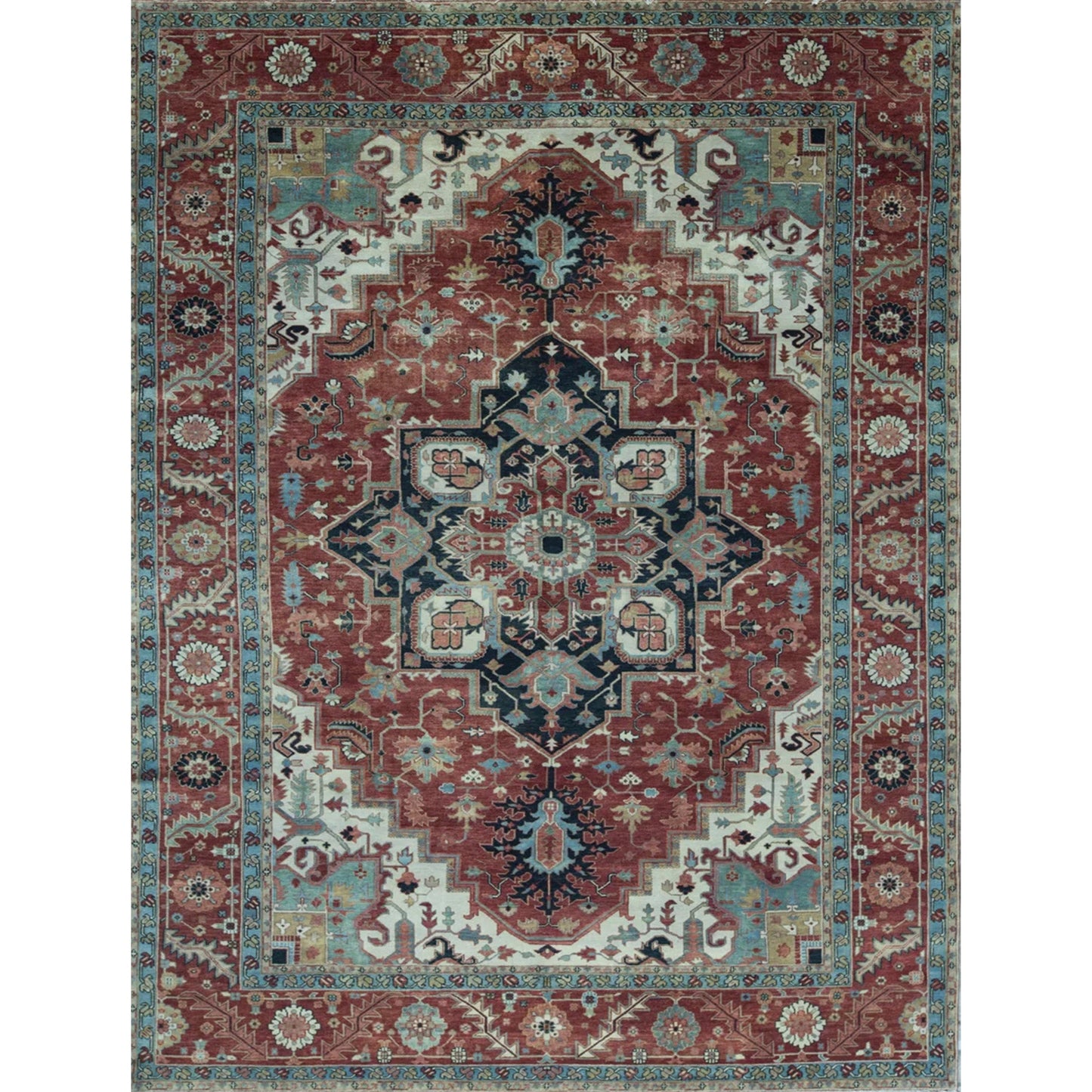 ANTIQUE SERAPI B42SE RED / RED