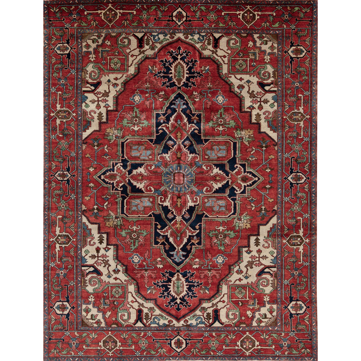 ANTIQUE SERAPI HER06 RED