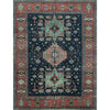 ANTIQUE SERAPI HER15 BLUE / RED