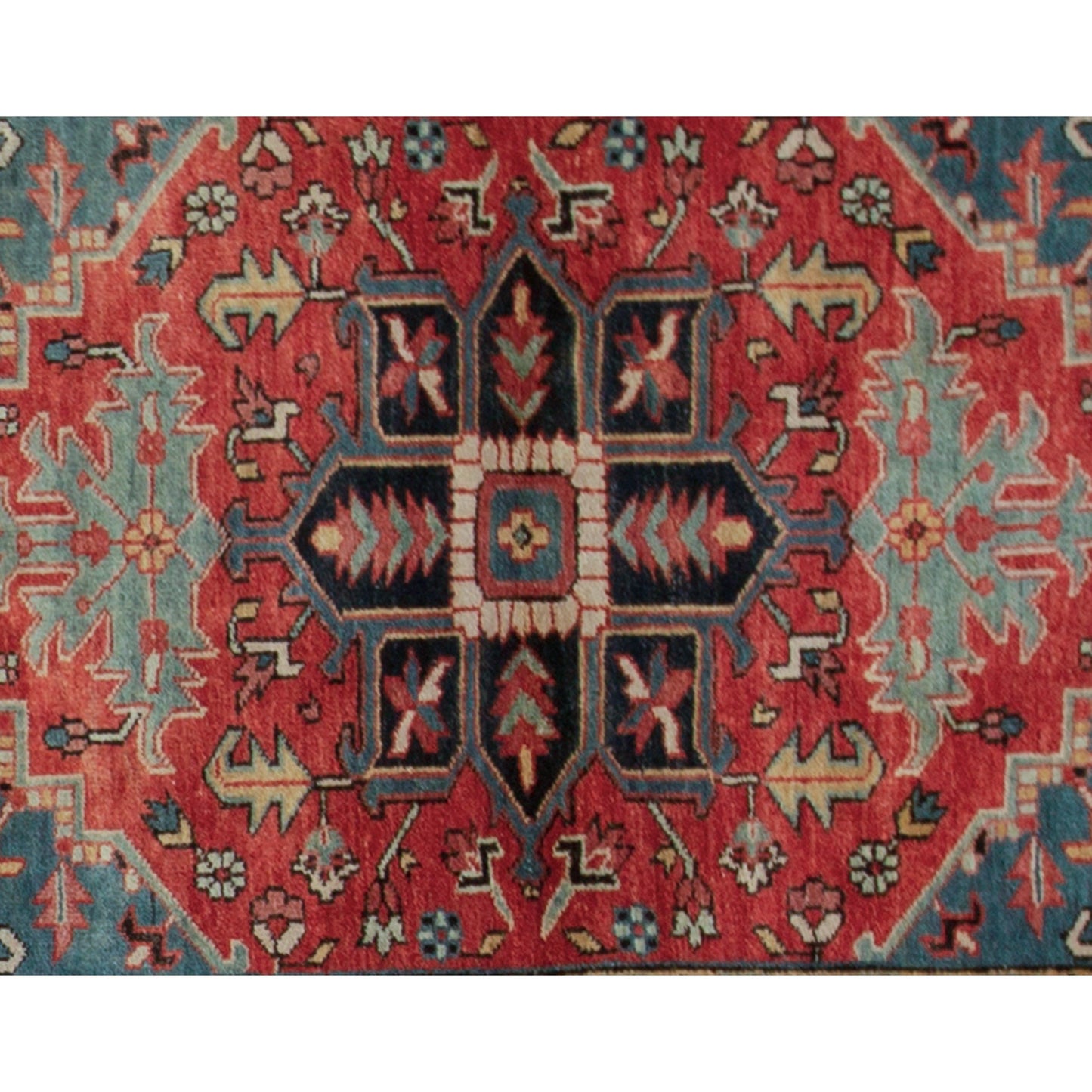 ANTIQUE SERAPI HER18 RED / BLUE