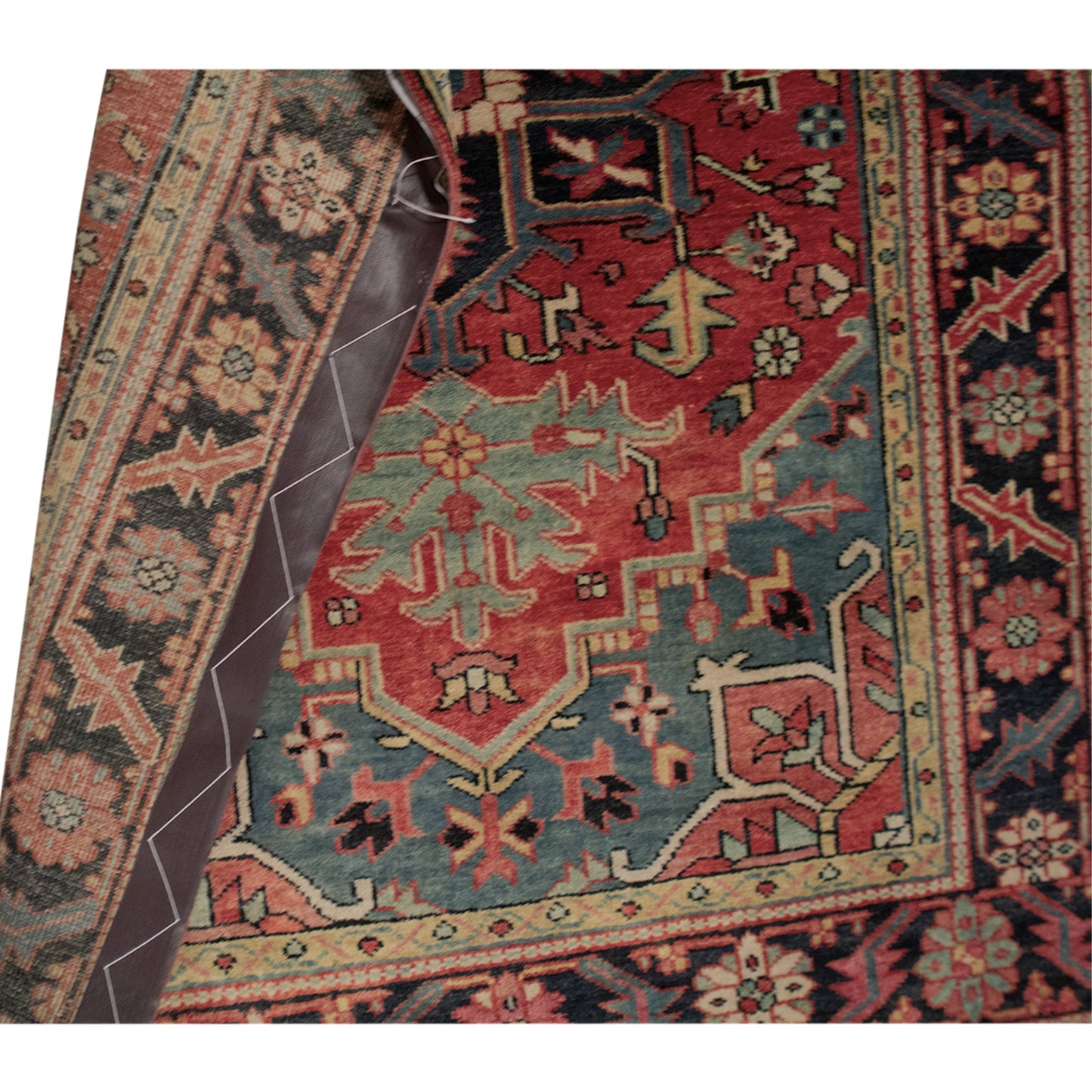 ANTIQUE SERAPI HER18 RED / BLUE