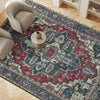 ANTIQUE SERAPI HER21 RED / BLUE