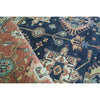 ANTIQUE SERAPI HER22 BLUE / RED