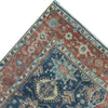 ANTIQUE SERAPI HER22 BLUE / RED 16' X 21'9"