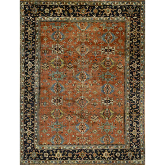 ANTIQUE SERAPI HER22 RED / BLUE
