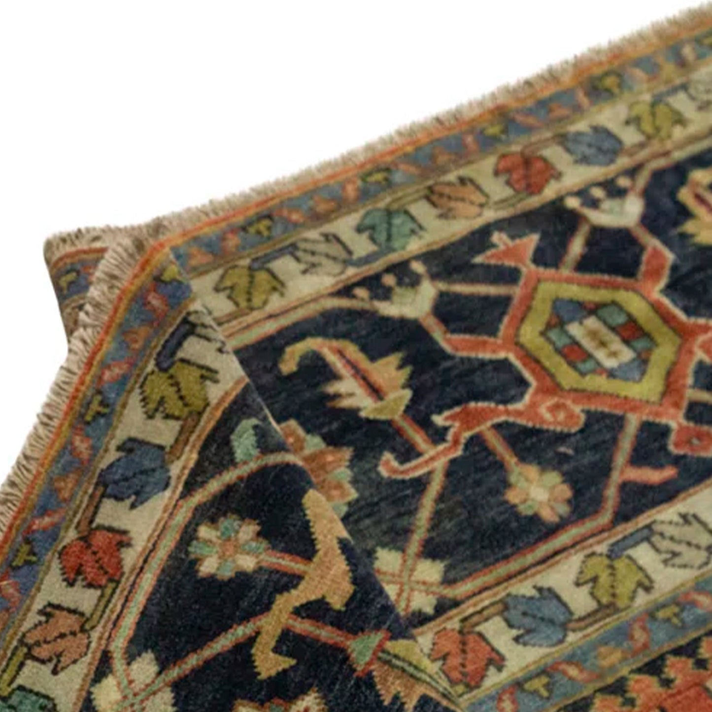 ANTIQUE SERAPI HER22 RED / BLUE
