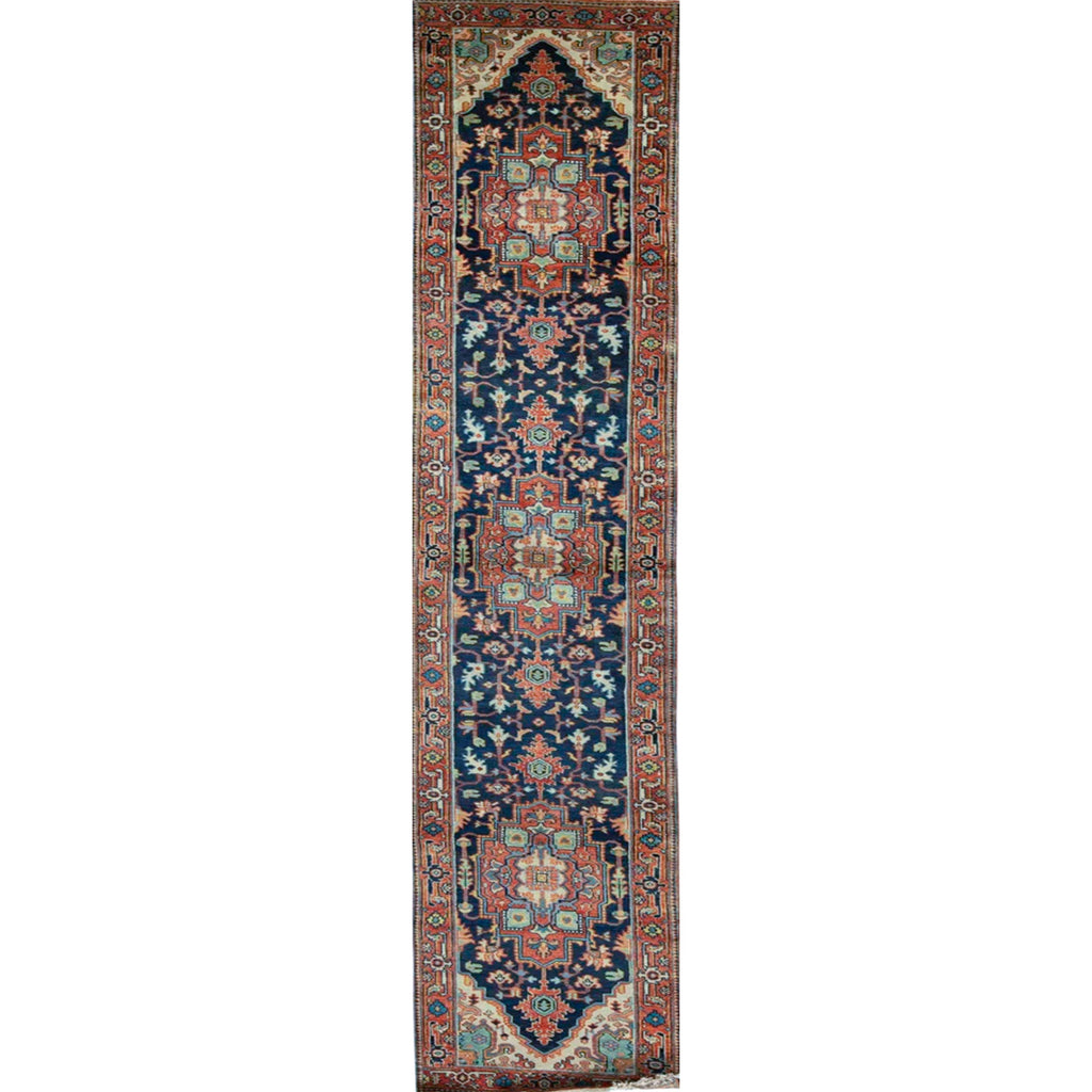 ANTIQUE SERAPI HER22 RED / BLUE