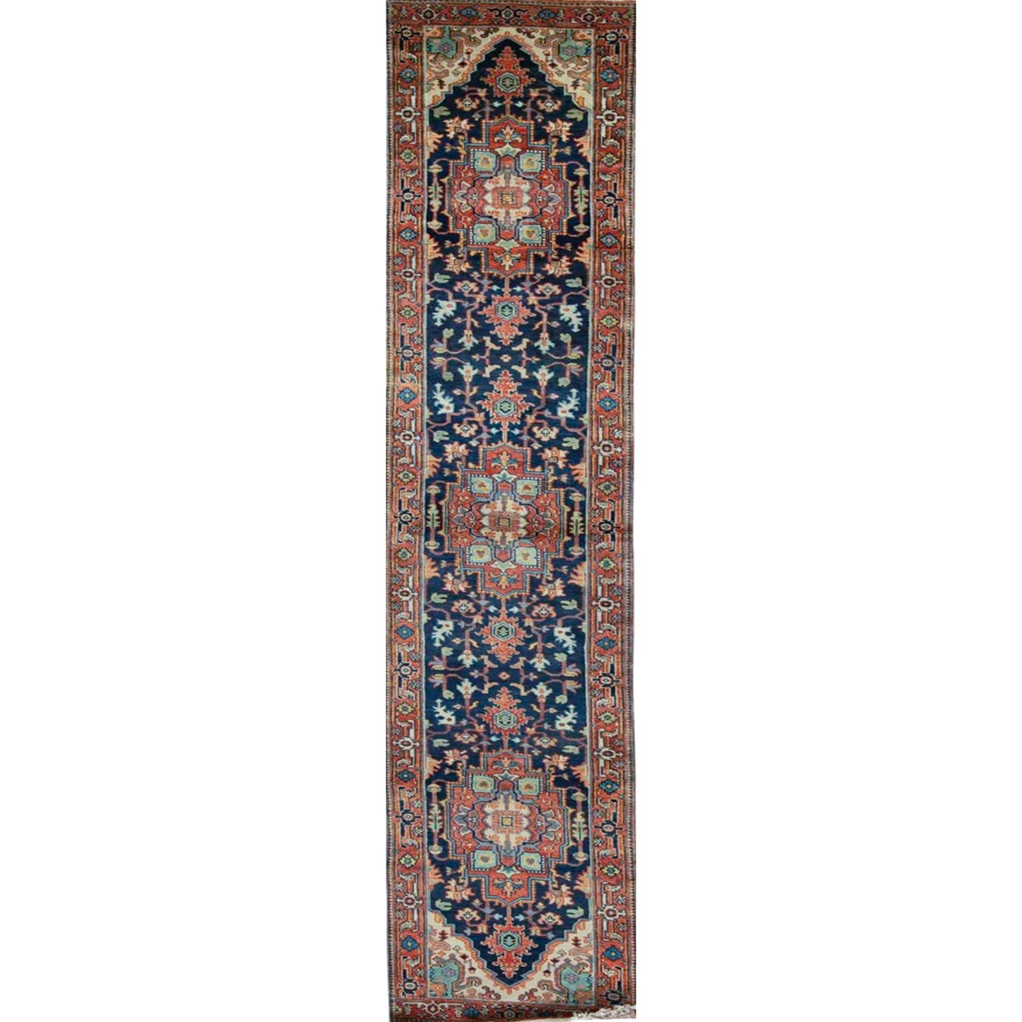 ANTIQUE SERAPI HER22 RED / BLUE