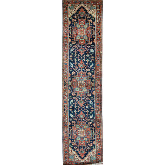ANTIQUE SERAPI HER22 RED / BLUE
