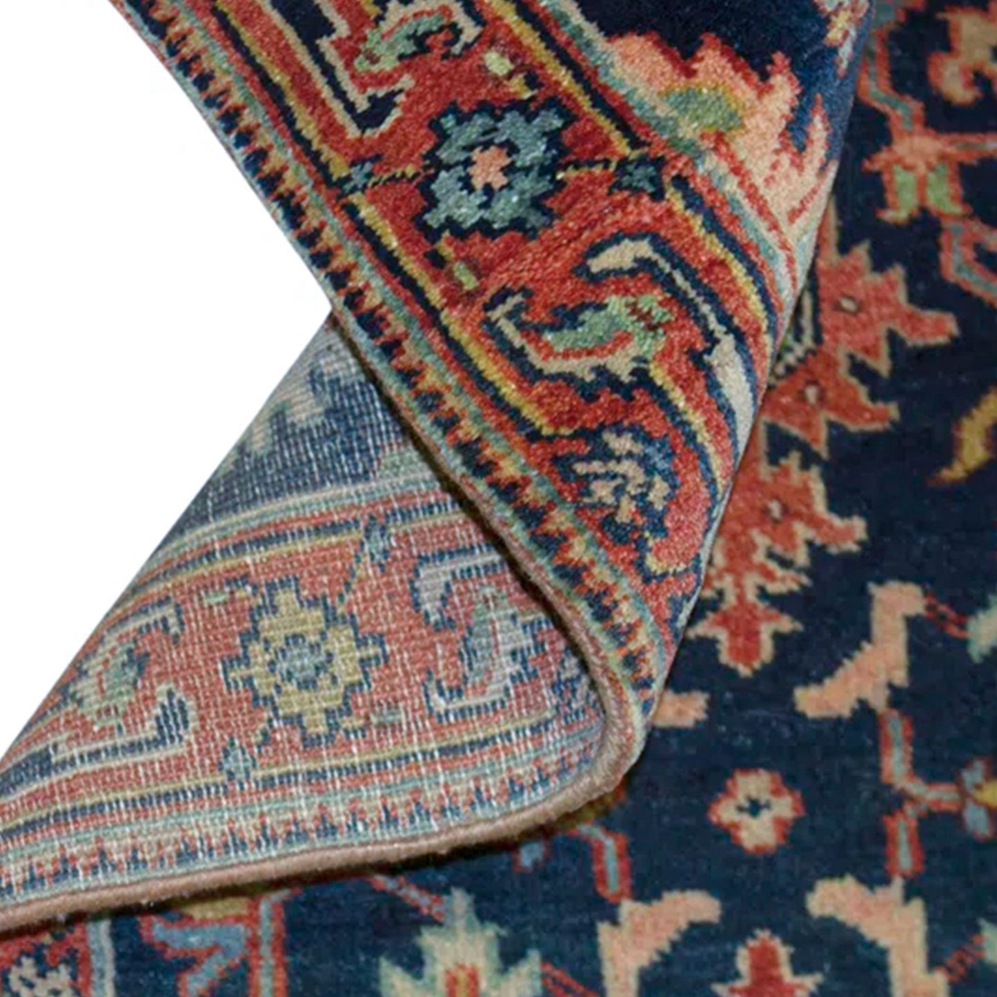 ANTIQUE SERAPI HER22 RED / BLUE